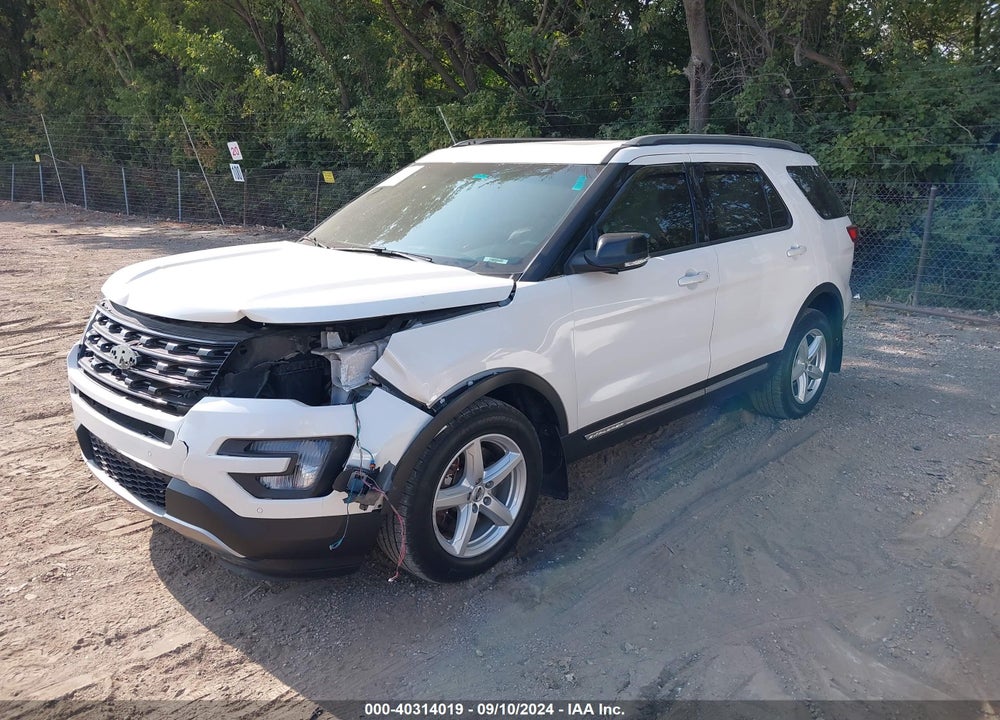 2016 FORD EXPLORER XLT VIN: 1FM5K8DH5GGC70580