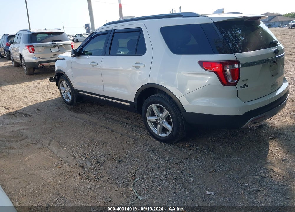2016 FORD EXPLORER XLT VIN: 1FM5K8DH5GGC70580