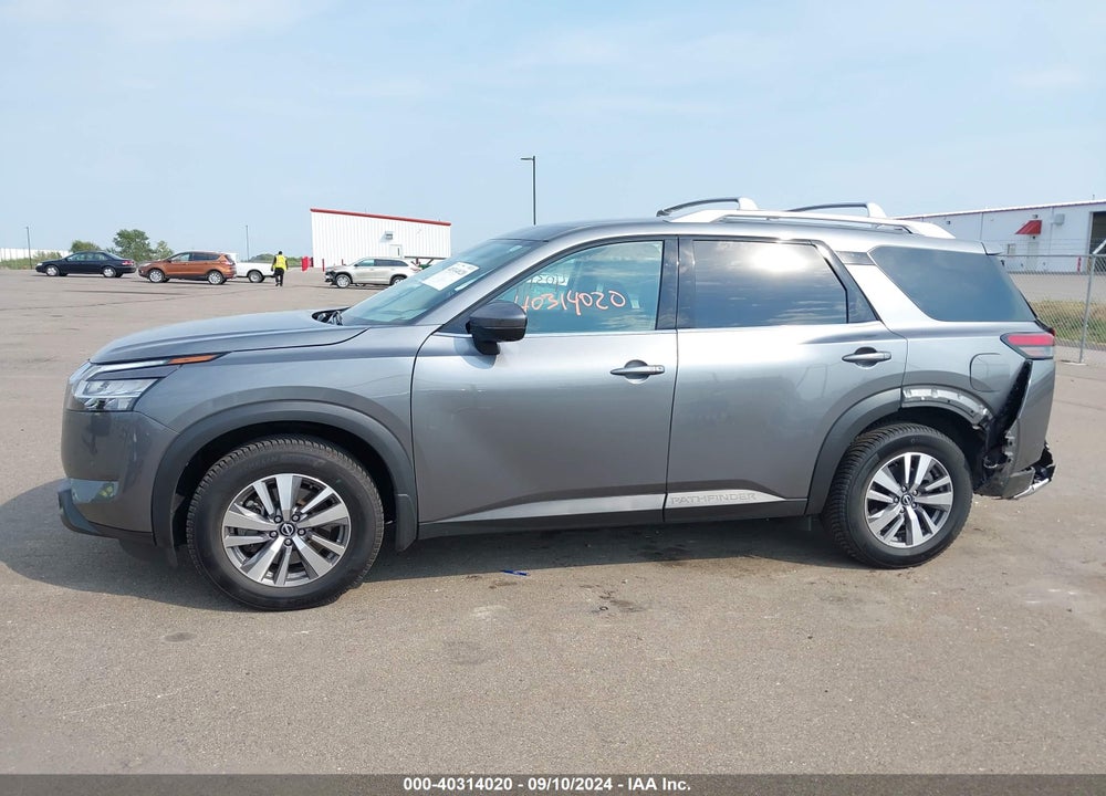 2022 NISSAN PATHFINDER SL 4WD VIN: 5N1DR3CC4NC244606