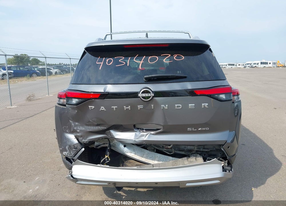 2022 NISSAN PATHFINDER SL 4WD VIN: 5N1DR3CC4NC244606