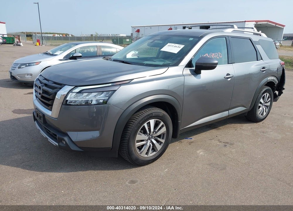 2022 NISSAN PATHFINDER SL 4WD VIN: 5N1DR3CC4NC244606