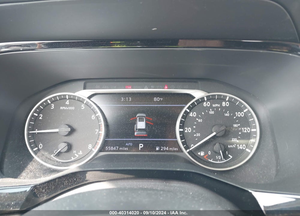 2022 NISSAN PATHFINDER SL 4WD VIN: 5N1DR3CC4NC244606