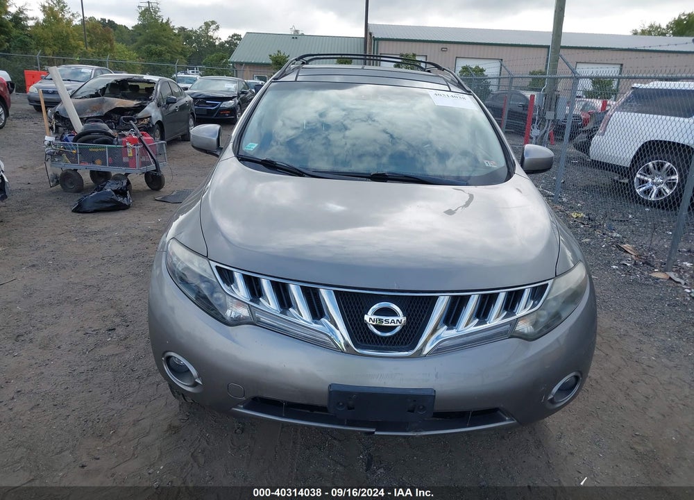 2010 NISSAN MURANO LE VIN: JN8AZ1MWXAW113035