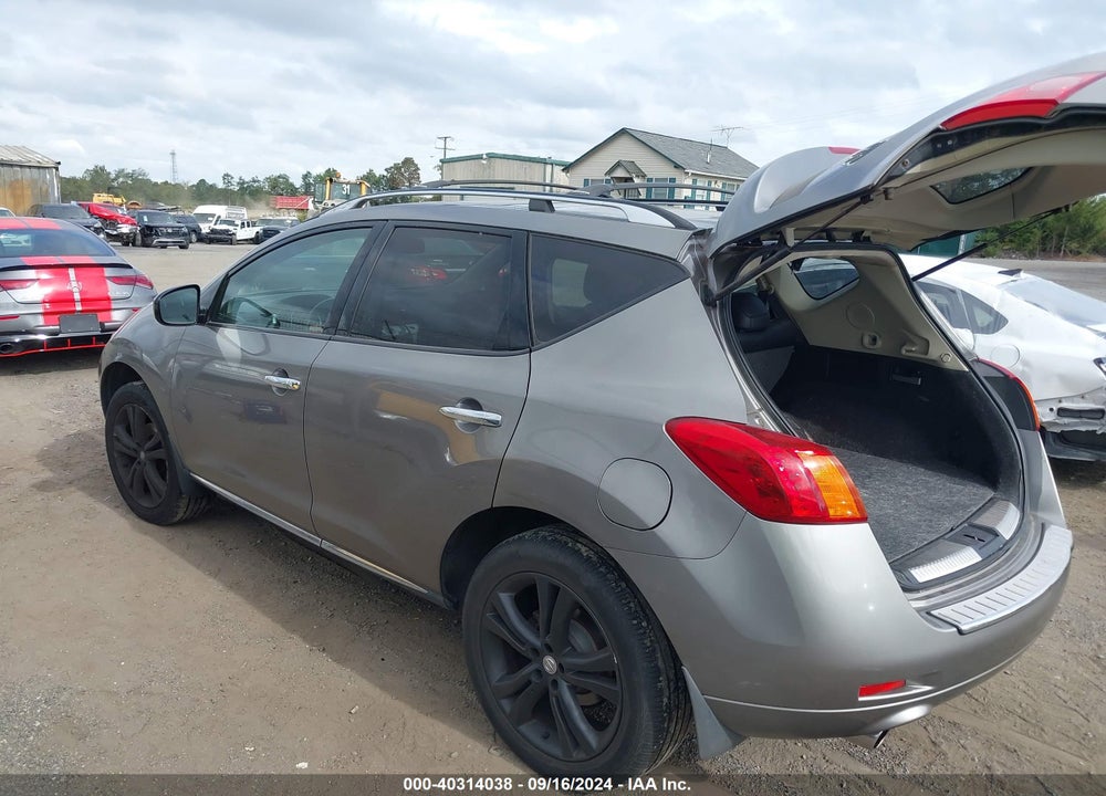 2010 NISSAN MURANO LE VIN: JN8AZ1MWXAW113035