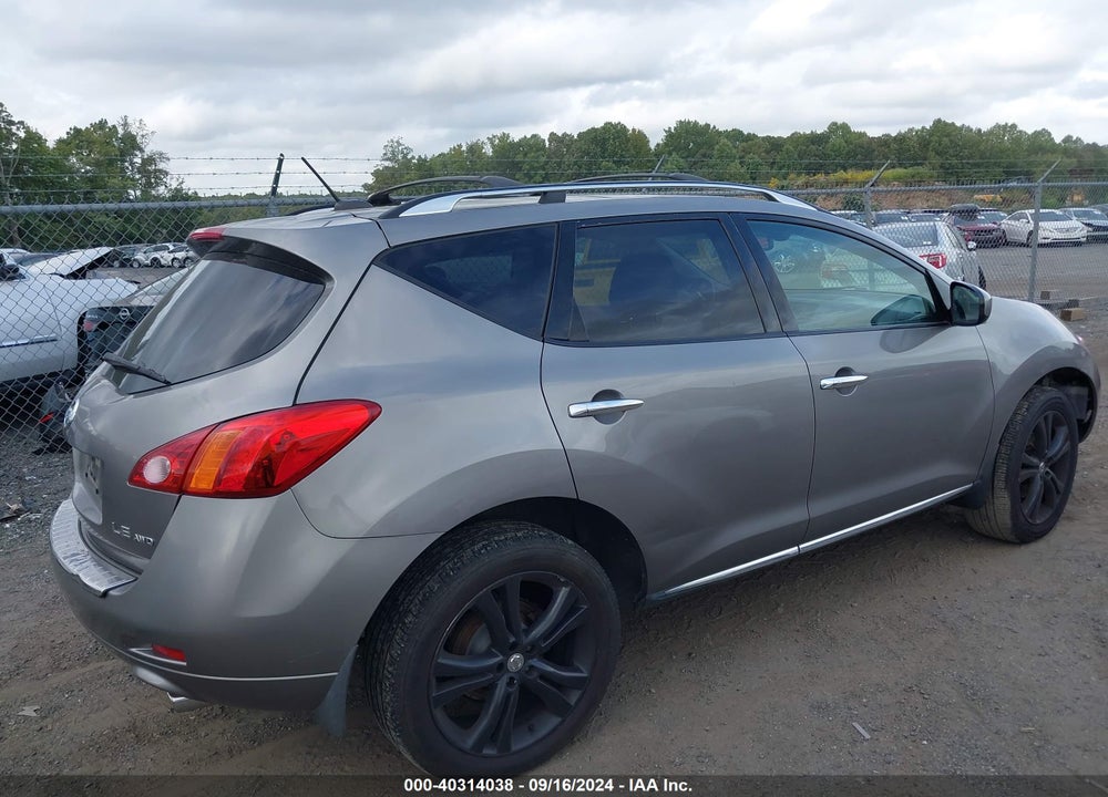 2010 NISSAN MURANO LE VIN: JN8AZ1MWXAW113035