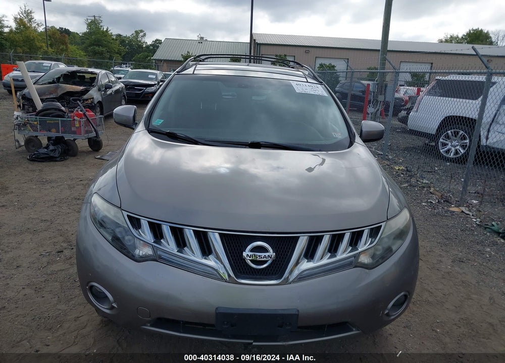 2010 NISSAN MURANO LE VIN: JN8AZ1MWXAW113035