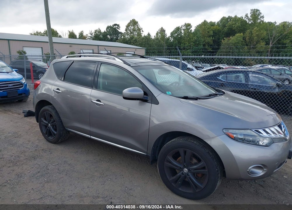 2010 NISSAN MURANO LE VIN: JN8AZ1MWXAW113035