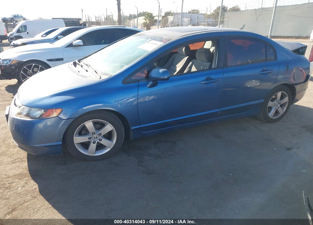 2008 HONDA CIVIC EX VIN: 1HGFA168X8L089811