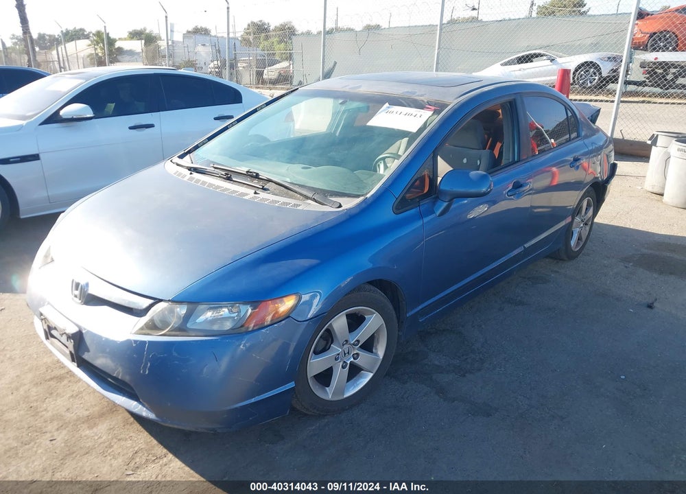 2008 HONDA CIVIC EX VIN: 1HGFA168X8L089811