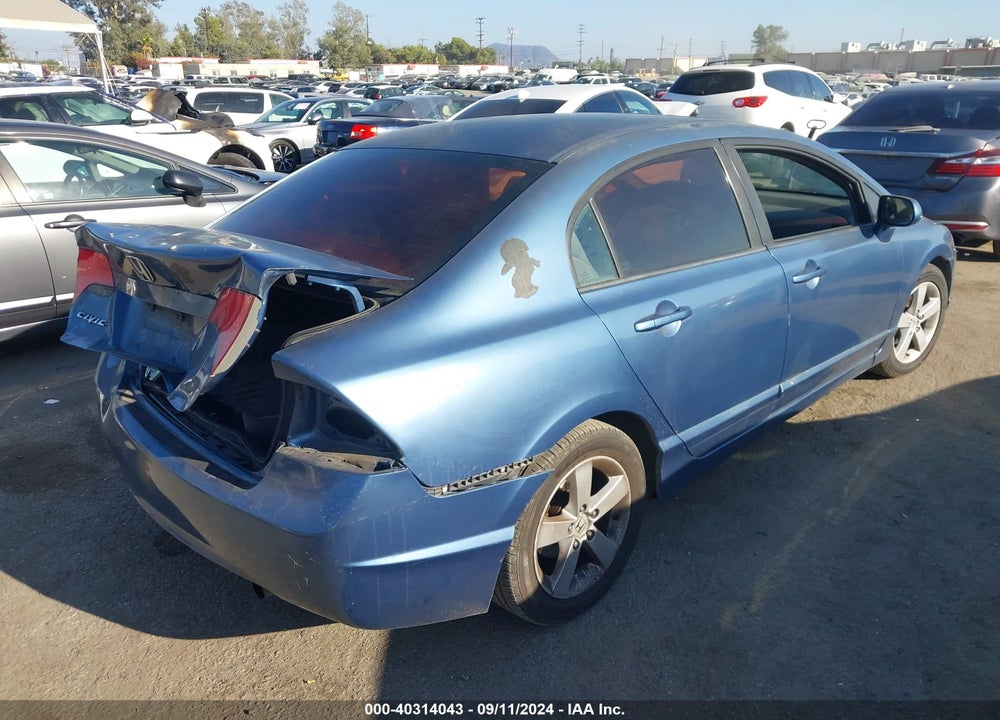2008 HONDA CIVIC EX VIN: 1HGFA168X8L089811