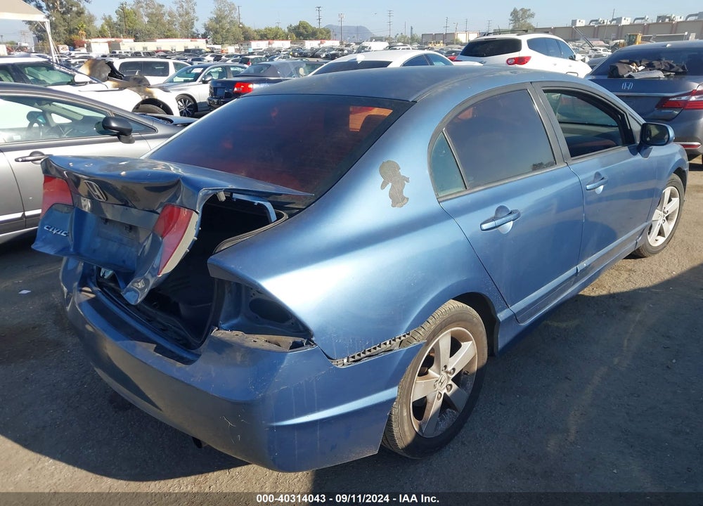 2008 HONDA CIVIC EX VIN: 1HGFA168X8L089811