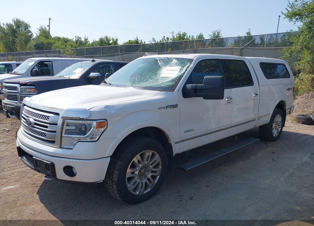 2014 FORD F-150 PLATINUM VIN: 1FTFW1ET7EFB69549