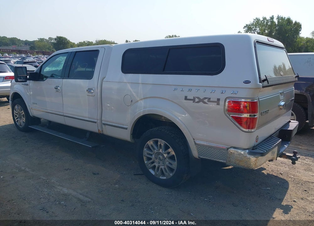 2014 FORD F-150 PLATINUM VIN: 1FTFW1ET7EFB69549