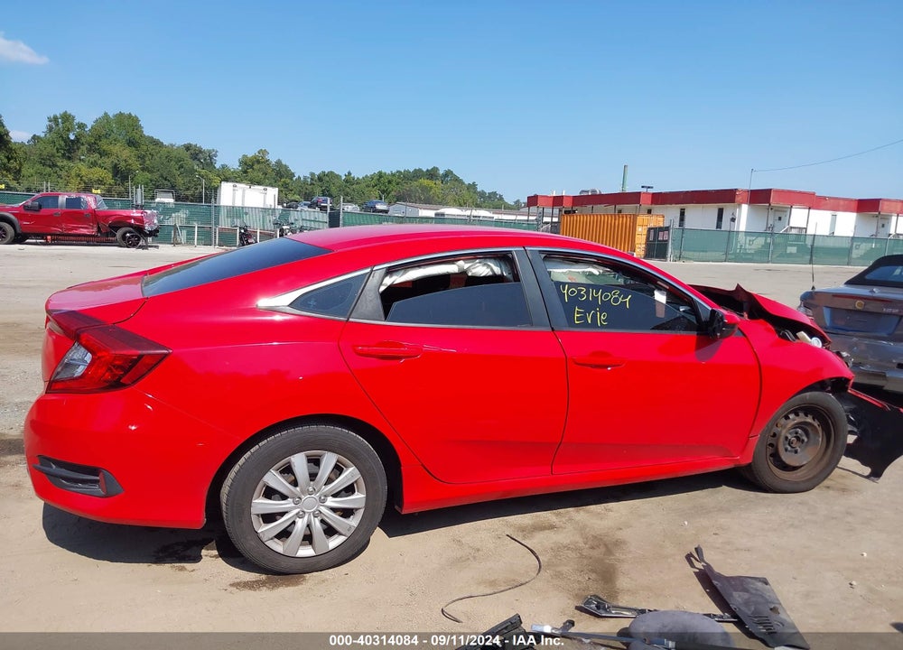 2016 HONDA CIVIC LX VIN: 2HGFC2F57GH529520