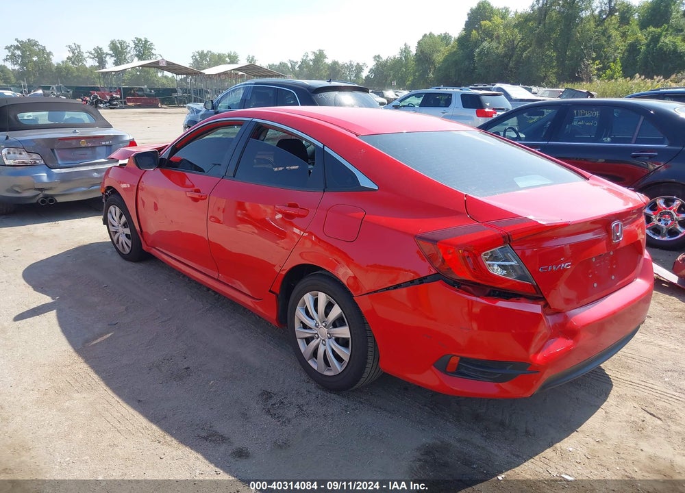 2016 HONDA CIVIC LX VIN: 2HGFC2F57GH529520