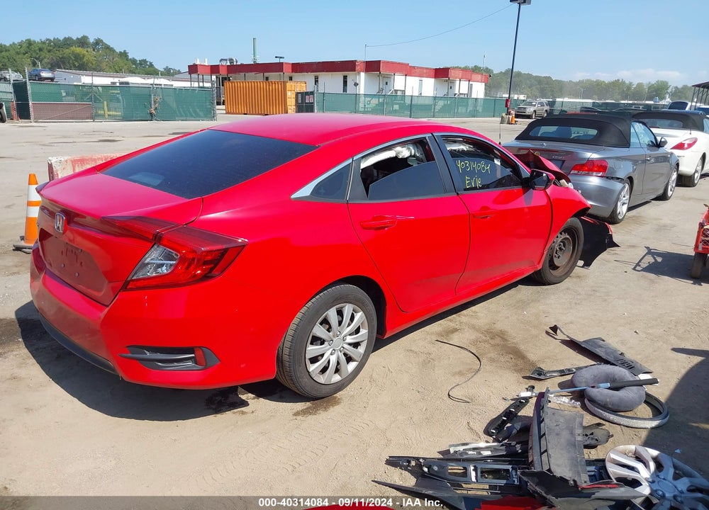 2016 HONDA CIVIC LX VIN: 2HGFC2F57GH529520
