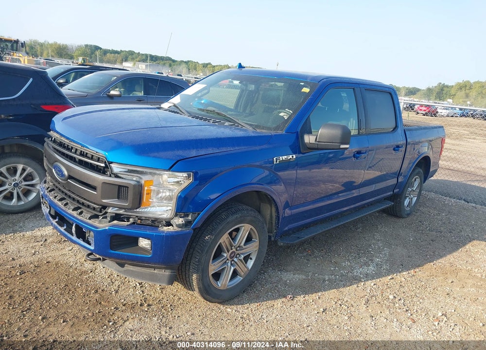 2018 FORD F-150 XLT VIN: 1FTEW1EP4JFD42095