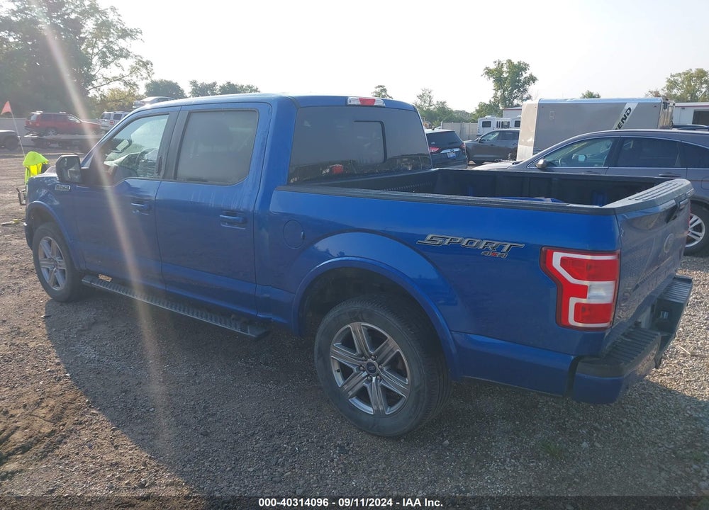 2018 FORD F-150 XLT VIN: 1FTEW1EP4JFD42095