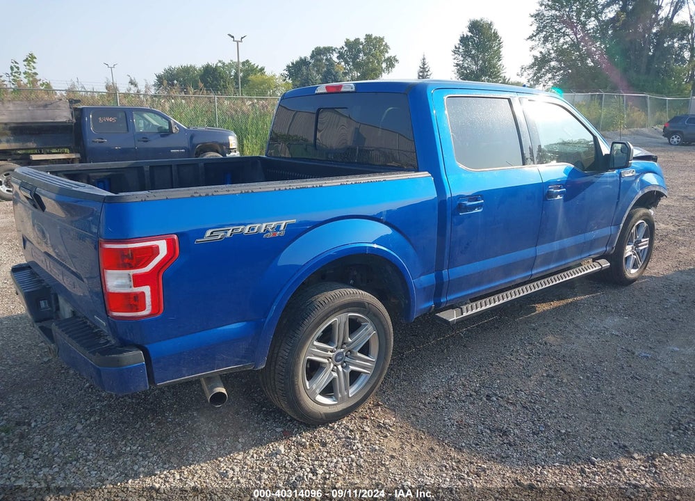 2018 FORD F-150 XLT VIN: 1FTEW1EP4JFD42095