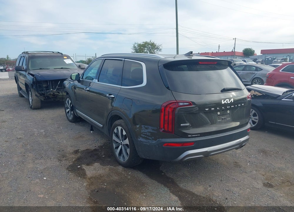 2022 KIA TELLURIDE S VIN: 5XYP6DHC0NG291457