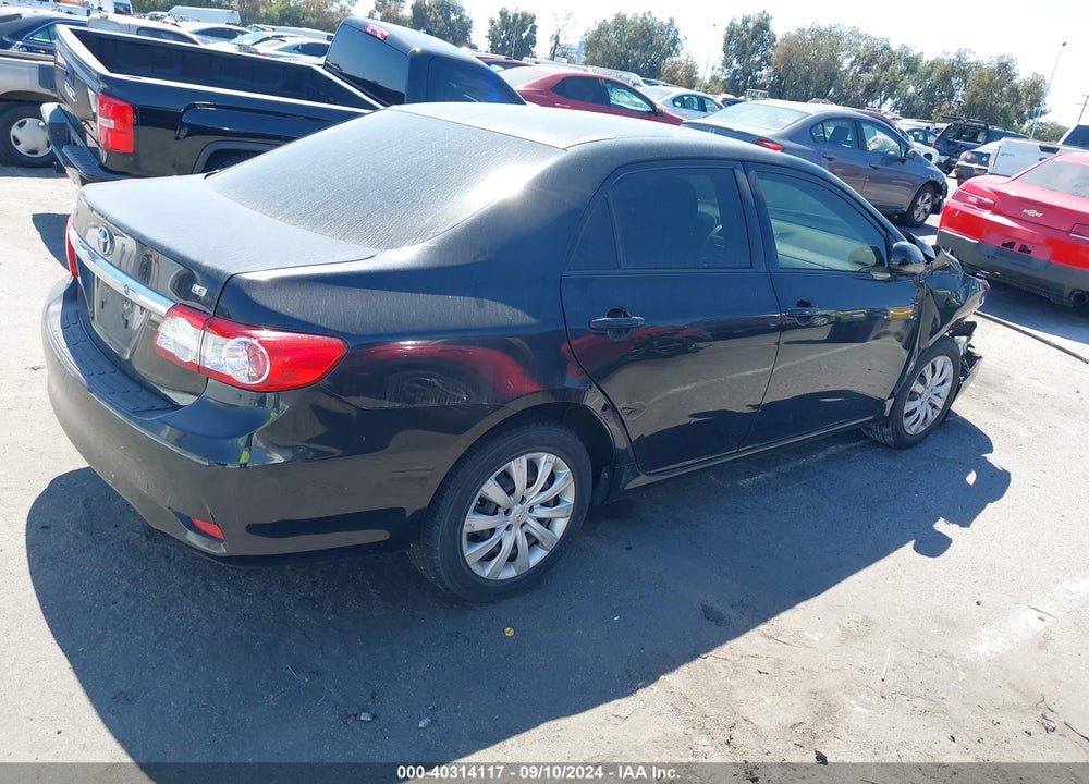 2012 TOYOTA COROLLA LE VIN: JTDBU4EE5C9176504
