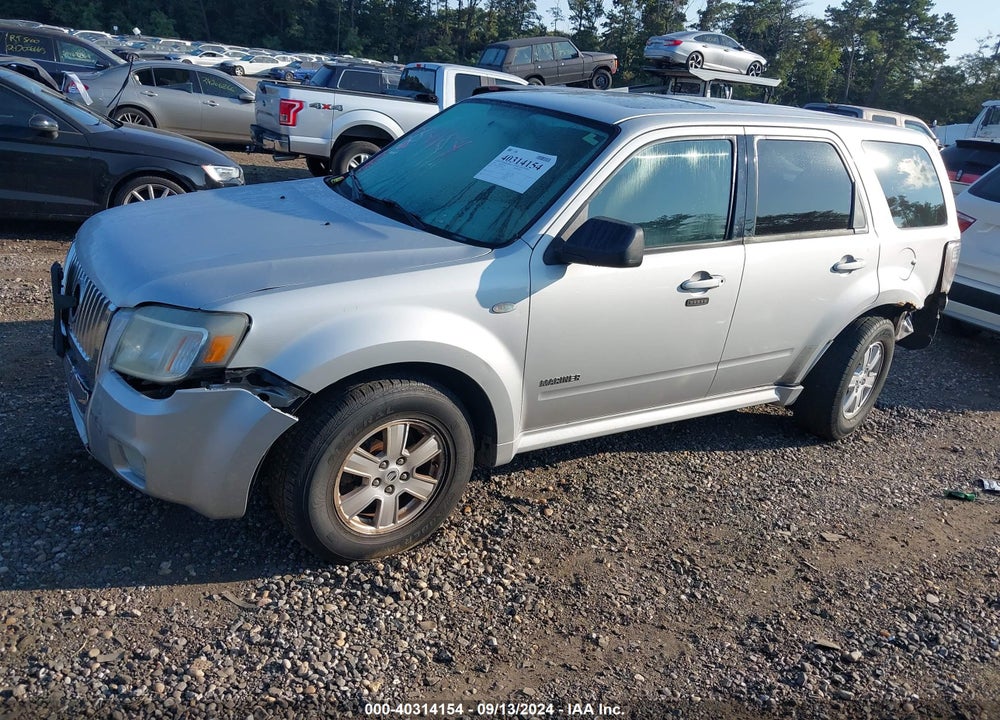 2008 MERCURY MARINER V6 VIN: 4M2CU91188KJ17607