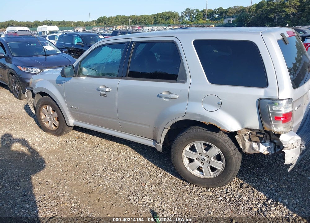 2008 MERCURY MARINER V6 VIN: 4M2CU91188KJ17607