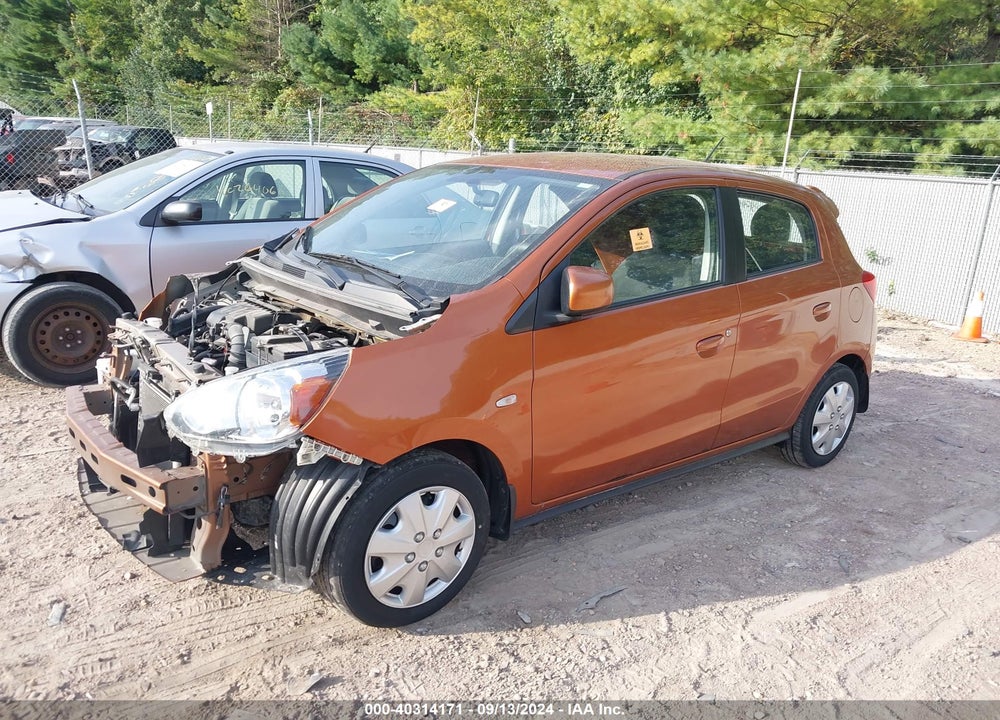 2018 MITSUBISHI MIRAGE ES VIN: ML32A3HJ3JH006515