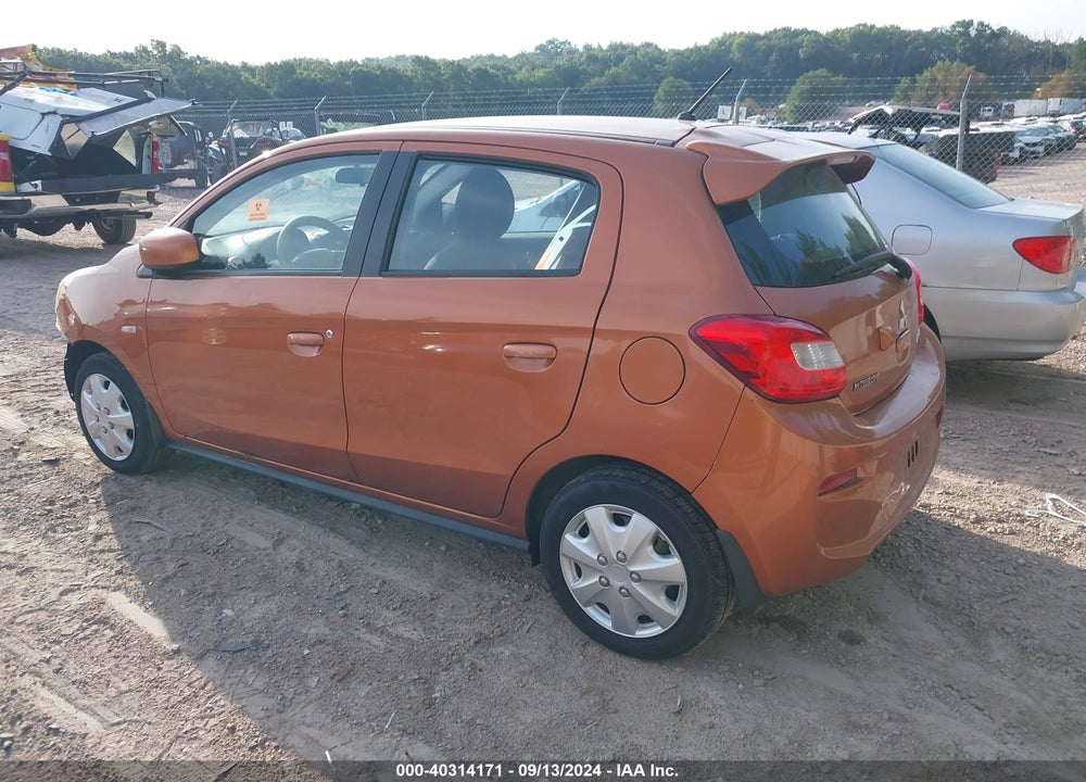 2018 MITSUBISHI MIRAGE ES VIN: ML32A3HJ3JH006515