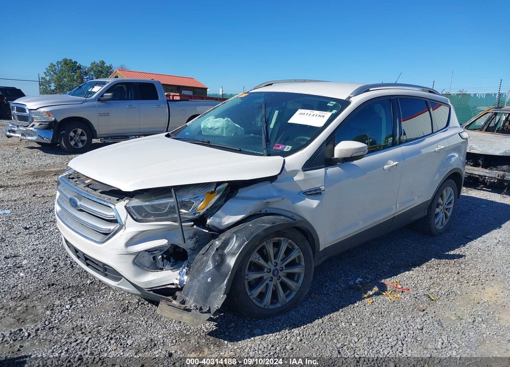 2017 FORD ESCAPE TITANIUM VIN: 1FMCU9J9XHUE90305