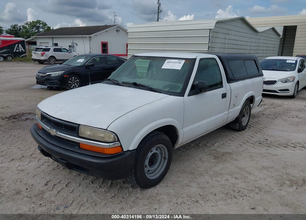 2003 CHEVROLET S-10 VIN: 1GCCS14H238142871