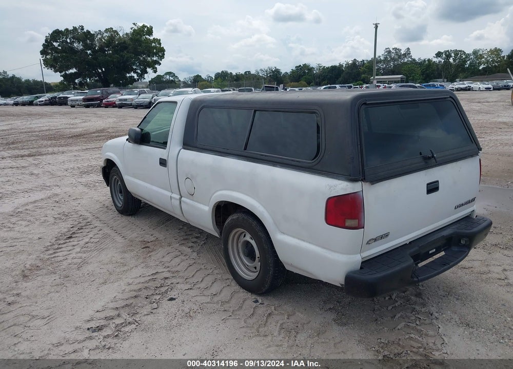 2003 CHEVROLET S-10 VIN: 1GCCS14H238142871