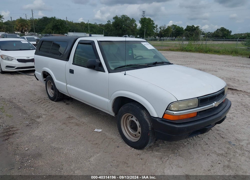 2003 CHEVROLET S-10 VIN: 1GCCS14H238142871