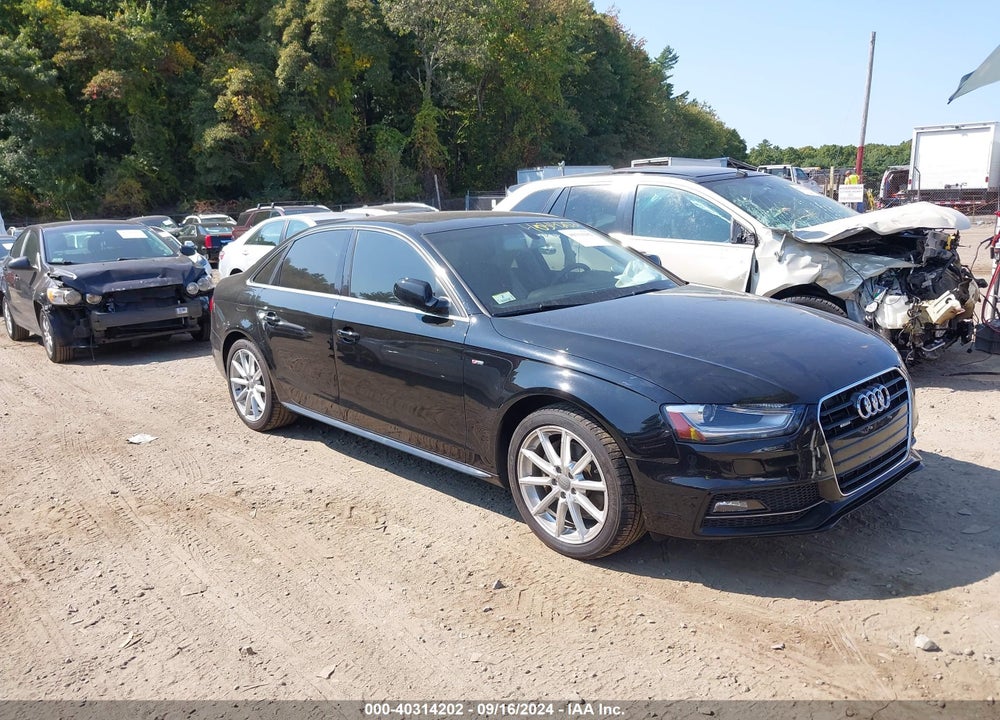 2014 AUDI A4 2.0T PREMIUM VIN: WAUFFAFL8EN021640