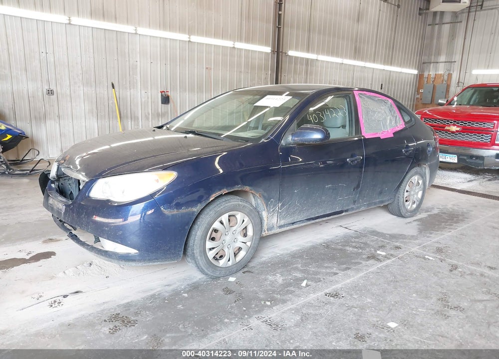 2010 HYUNDAI ELANTRA GLS VIN: KMHDU4AD8AU196483
