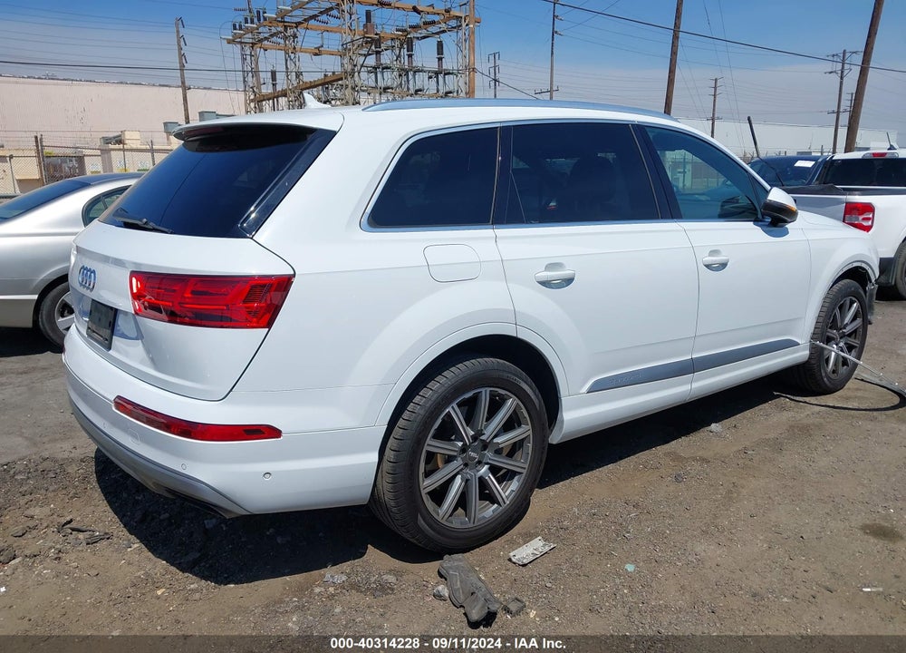 2019 AUDI Q7 55 PREMIUM/55 SE PREMIUM VIN: WA1LAAF70KD010831