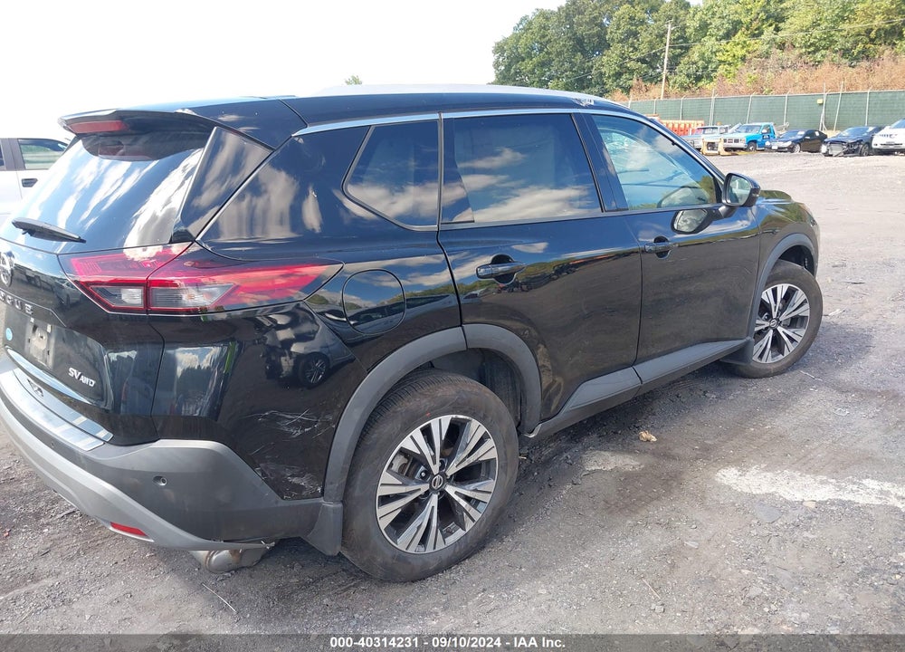 2021 NISSAN ROGUE SV INTELLIGENT AWD VIN: 5N1AT3BB4MC706674