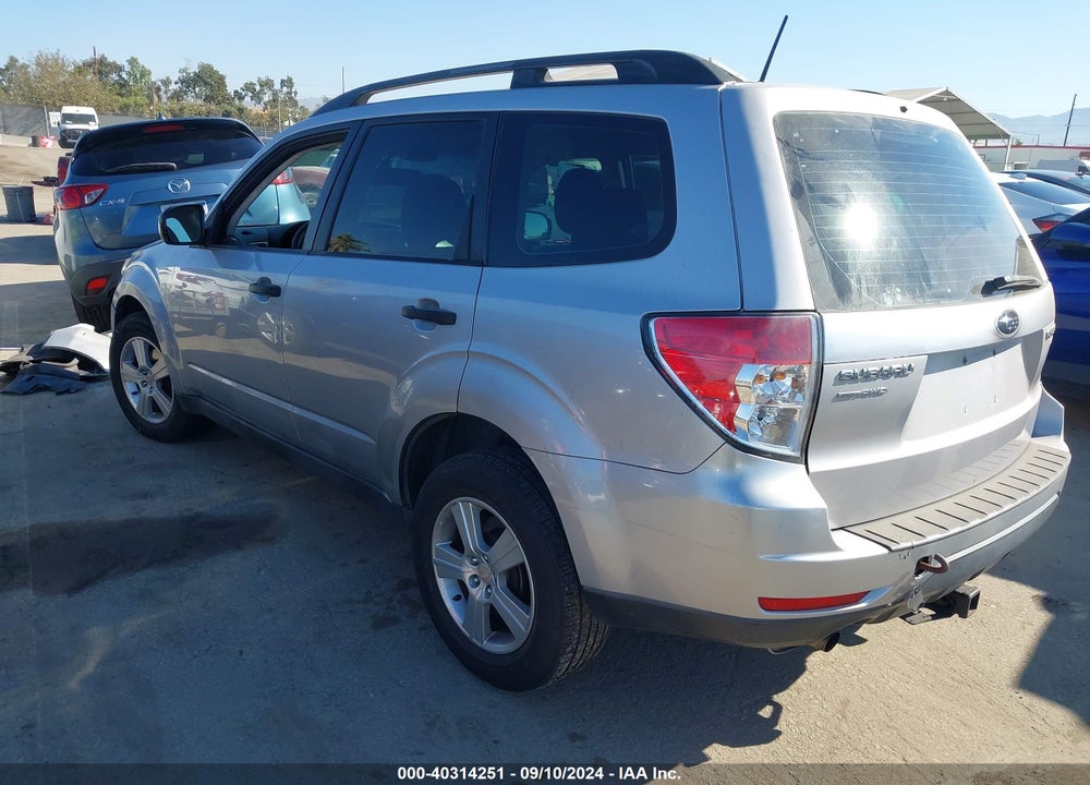 2012 SUBARU FORESTER 2.5X VIN: JF2SHABC2CH442185
