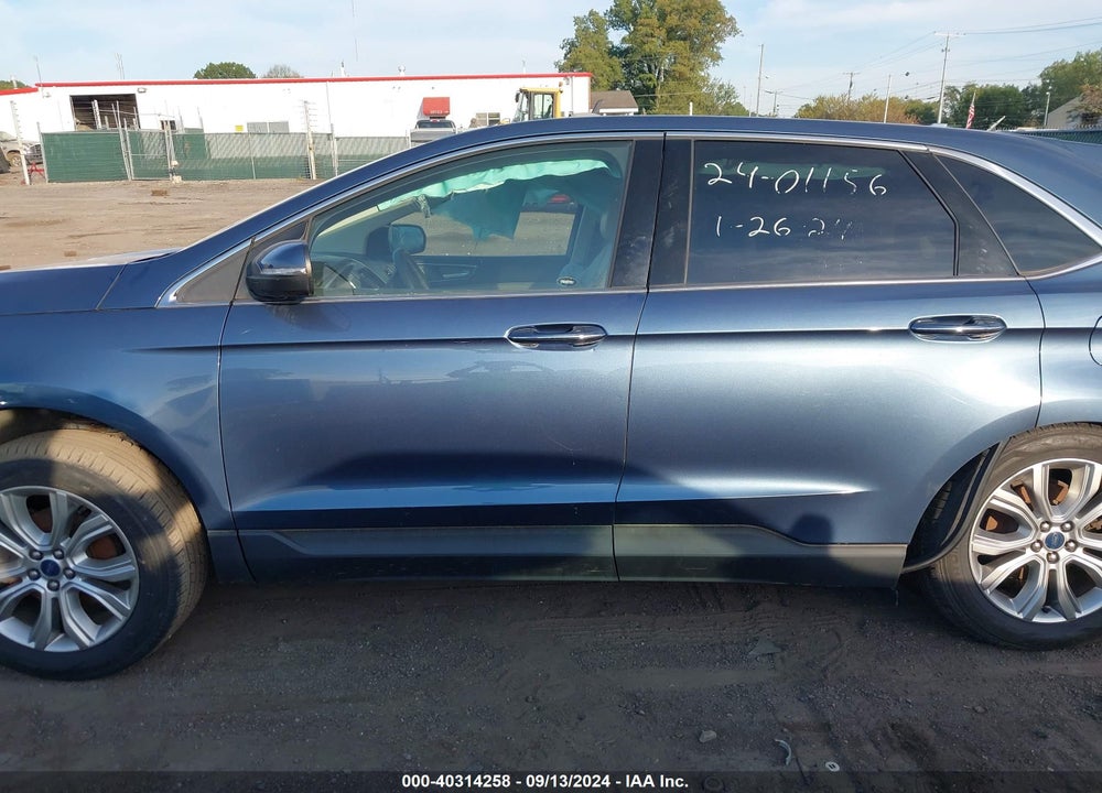 2019 FORD EDGE TITANIUM VIN: 2FMPK3K93KBB68251