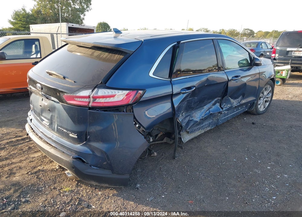 2019 FORD EDGE TITANIUM VIN: 2FMPK3K93KBB68251