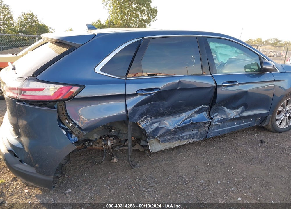 2019 FORD EDGE TITANIUM VIN: 2FMPK3K93KBB68251