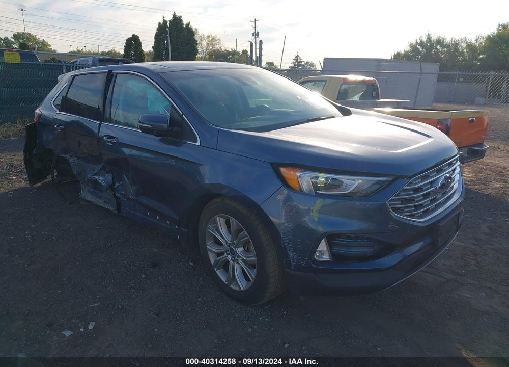 2019 FORD EDGE TITANIUM VIN: 2FMPK3K93KBB68251