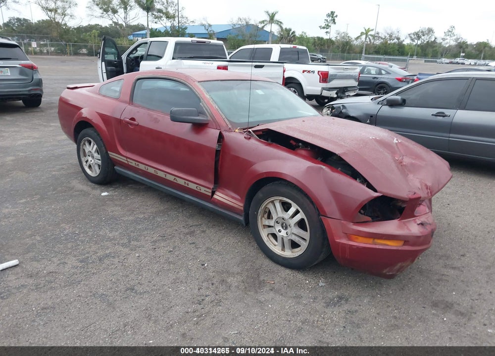 2007 FORD MUSTANG V6 DELUXE/V6 PREMIUM VIN: 1ZVHT80N475266622