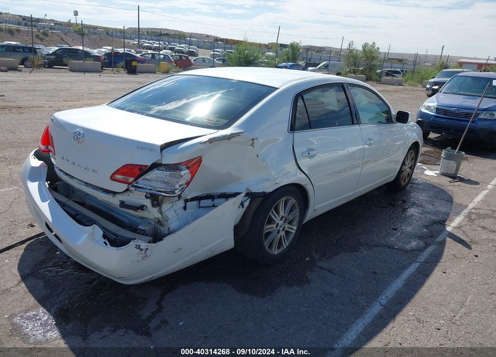 2006 TOYOTA AVALON LIMITED VIN: 4T1BK36B56U155315