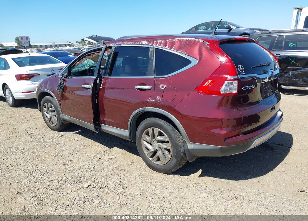 2015 HONDA CR-V EX VIN: 2HKRM3H50FH528386