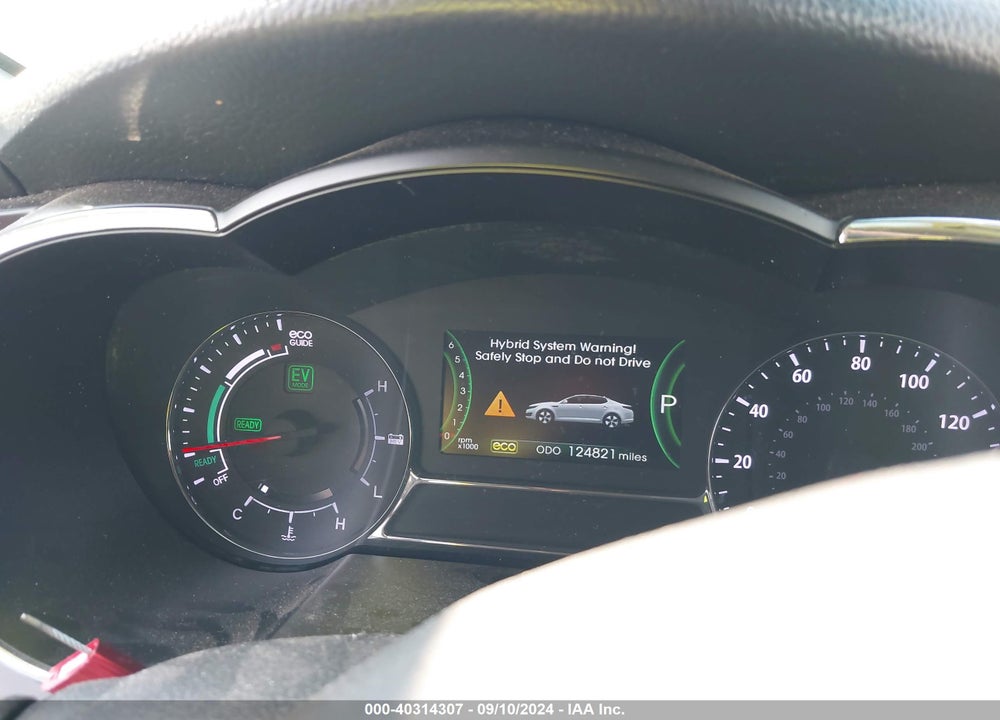 2012 KIA OPTIMA HYBRID EX VIN: KNAGM4AD4C5011387