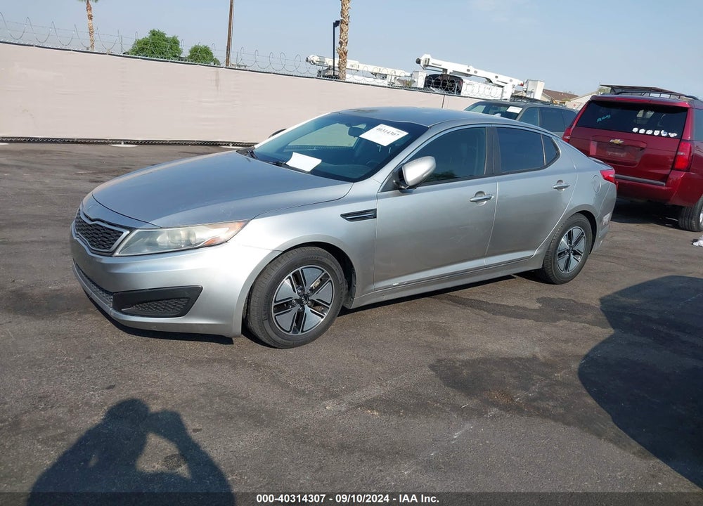2012 KIA OPTIMA HYBRID EX VIN: KNAGM4AD4C5011387