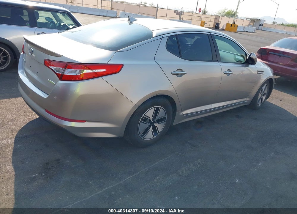 2012 KIA OPTIMA HYBRID EX VIN: KNAGM4AD4C5011387
