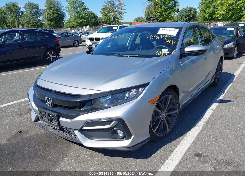 2021 HONDA CIVIC SPORT VIN: SHHFK7H44MU407605