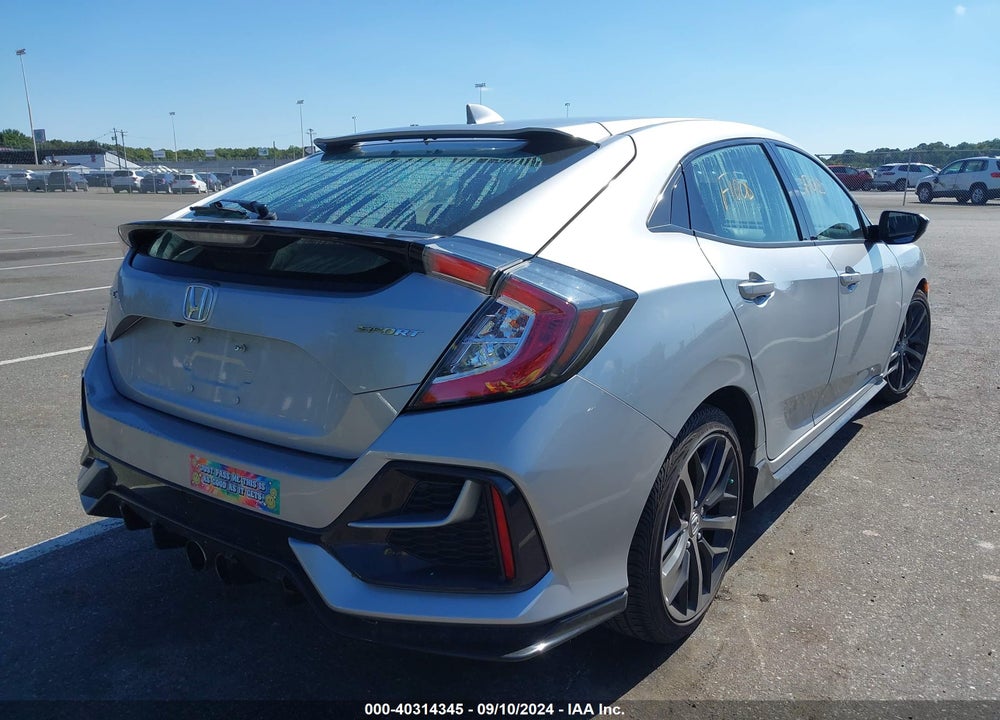 2021 HONDA CIVIC SPORT VIN: SHHFK7H44MU407605